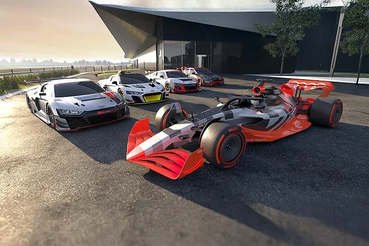 Audi F1 Inclinaison au profit des modèles de route