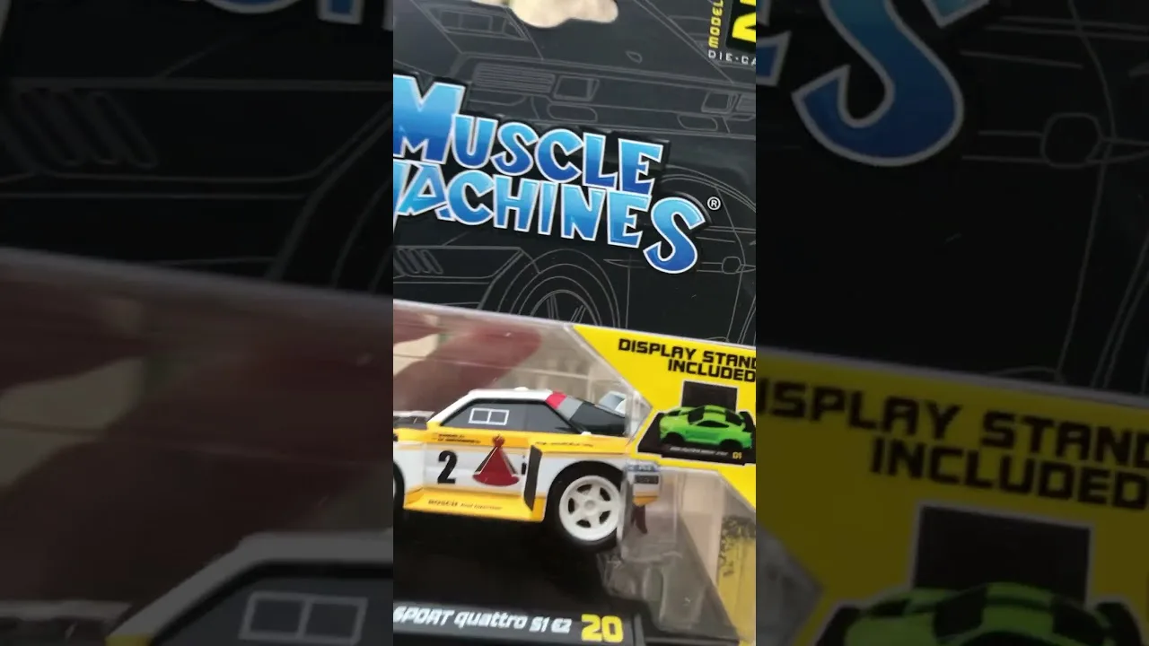 Maisto Muscle Machines – 1986 Audi Sport Quattro S1