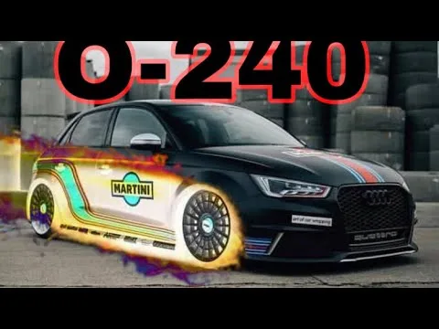 Accélération Audi S1 ​​0-245 km/h | contrôle de lancement #audis1 #accélération