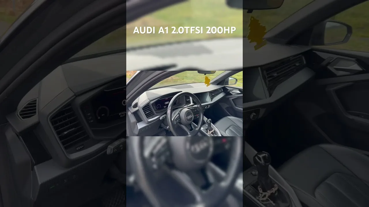 AUDI A1 2.0TFSI 200HP CINEMATIC #automobile #audi #a1 #tfsi #petrol #audilover #audia1