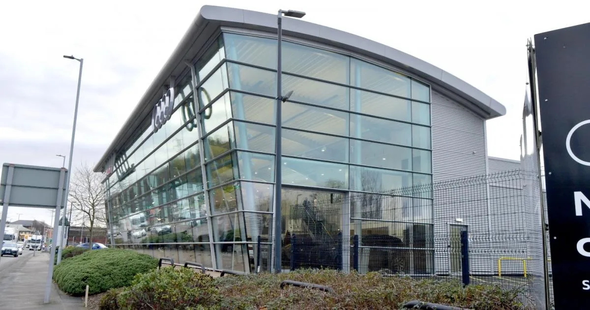 Fermeture du concessionnaire Audi à Bradford depuis plus de 15 ans