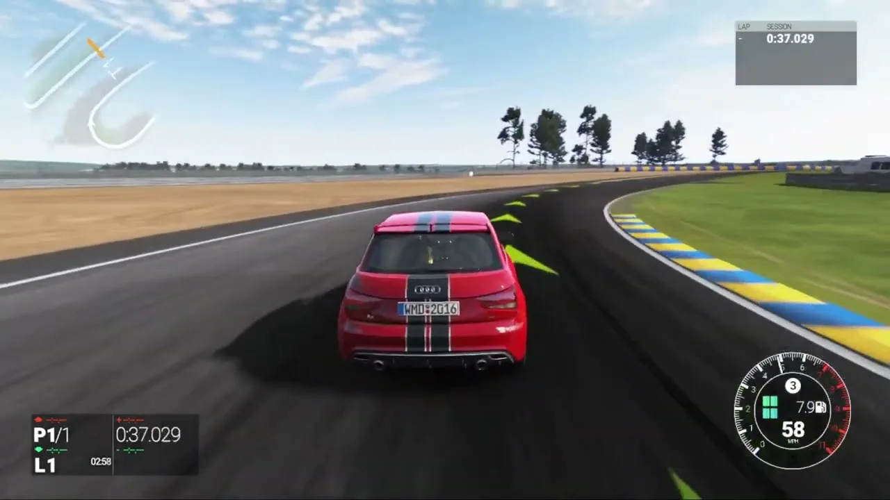 Project Cars – 10 – Le Circuit Bugatti / France – Audi A1 quattro