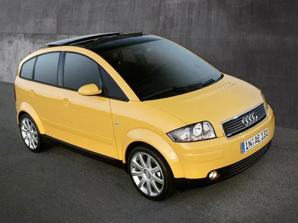 Top 10 des flops automobiles en Europe : l’Audi A2