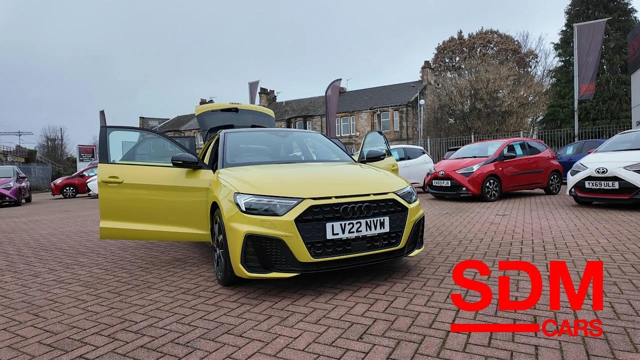 Audi A1 1.5 TFSI 35 Black Edition Sportback S Tronic 2022 #audia1 #usedcars #falkirk