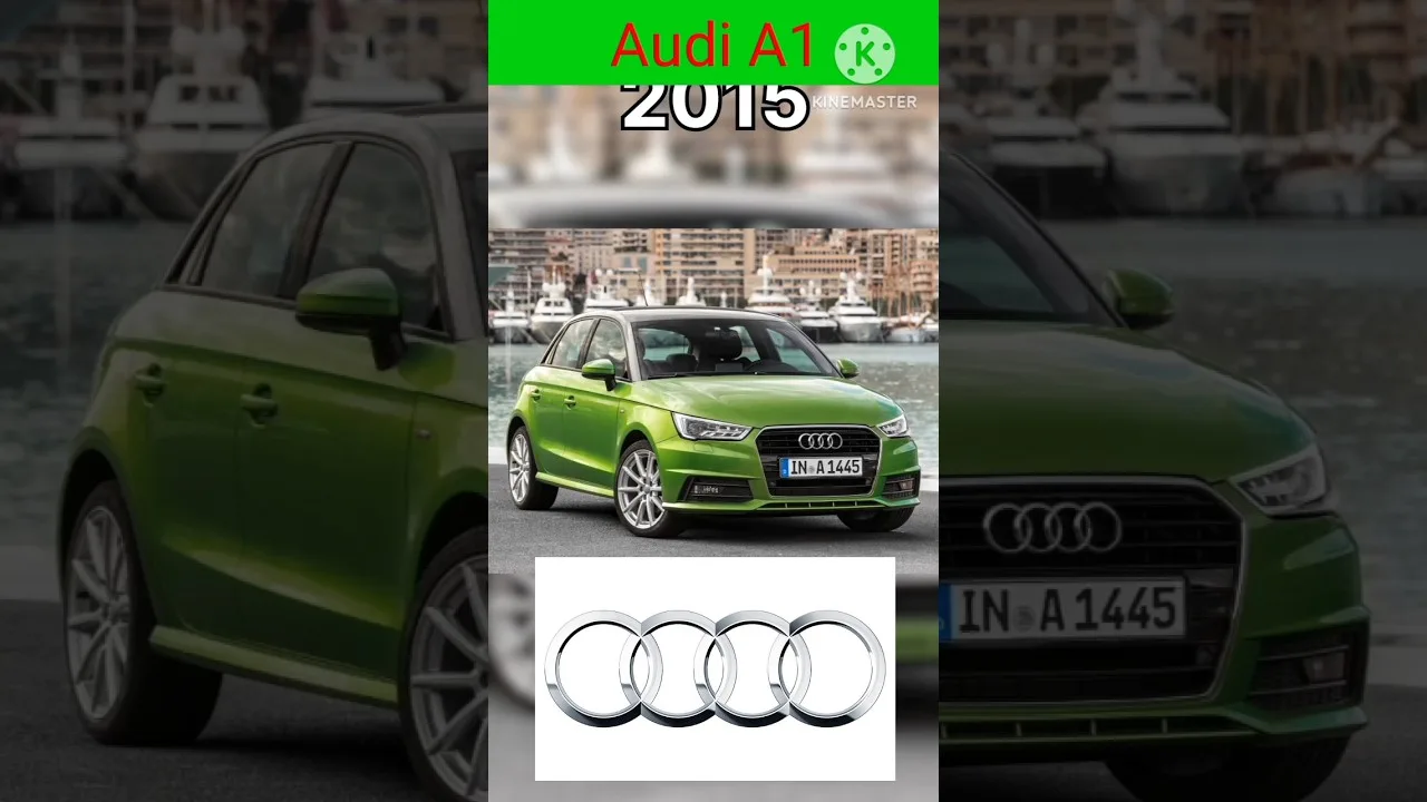 Evolution of car Audi A1 #ytshorts #ytstudio #audi #a1 #carevolution #viralshorts #shots