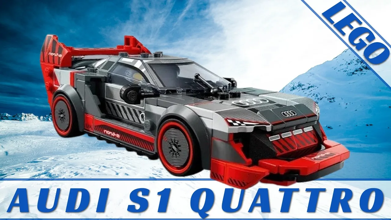 ⌛ TIMELAPSE LEGO SPEED CHAMPIONS 🏎️ AUDI S1 QUATTRO E TRON 🏁 MONTAGE RAPIDE 💨 274 PIÈCES [76921]