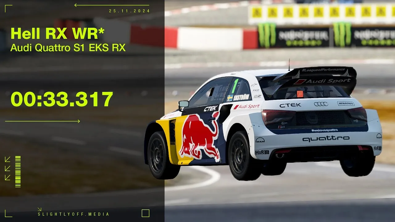 Enfer RX | Audi Quattro S1 EKS RX – 00:33.317 WR | Projet CARS 2