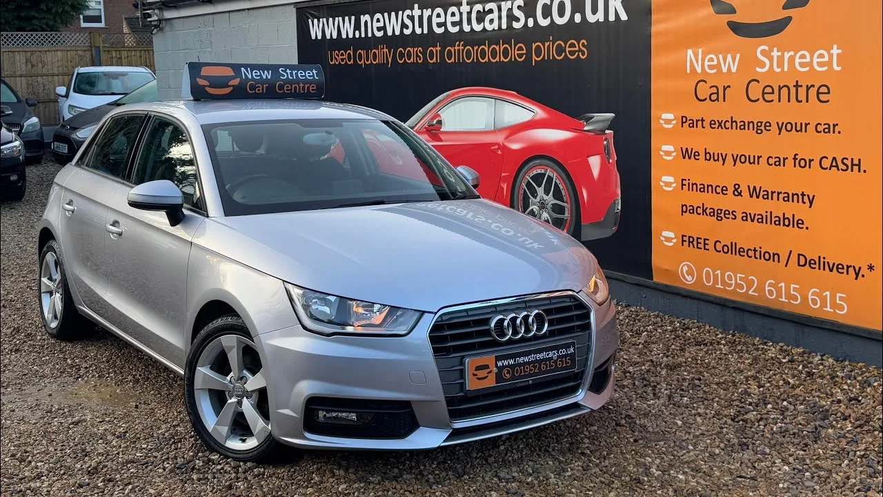 AUDI A1 HATCHBACK 1.4 TFSI SPORT SPORTBACK EURO 6 (S/S) 5DR 2015 1,395cc Manual 62,000 Miles Petrol