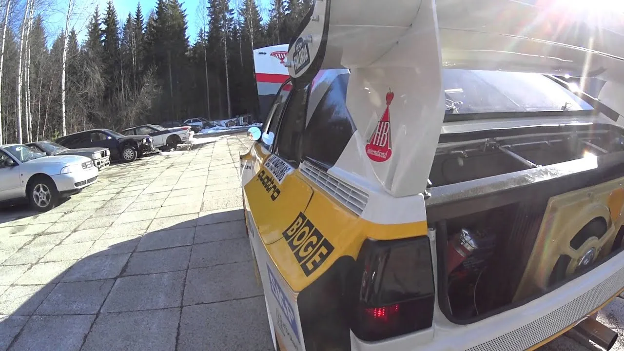 Audi S1 E2 Replica First time out.