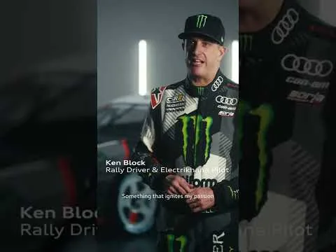 L’Audi S1 ​​e-tron quattro Hoonitron* x Ken Block