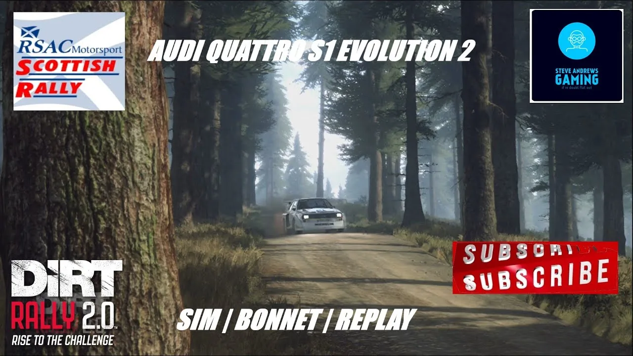 Dirt Rally 2.0 | Écosse | Audi Quattro S1 Evolution 2 | 140 mph sur les lignes droites !! 😲