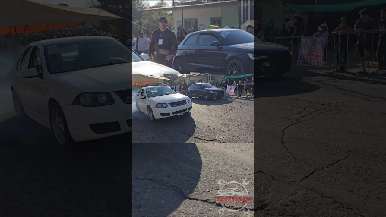 Audi A1 vs Jetta #arrancones Metepec Morelos