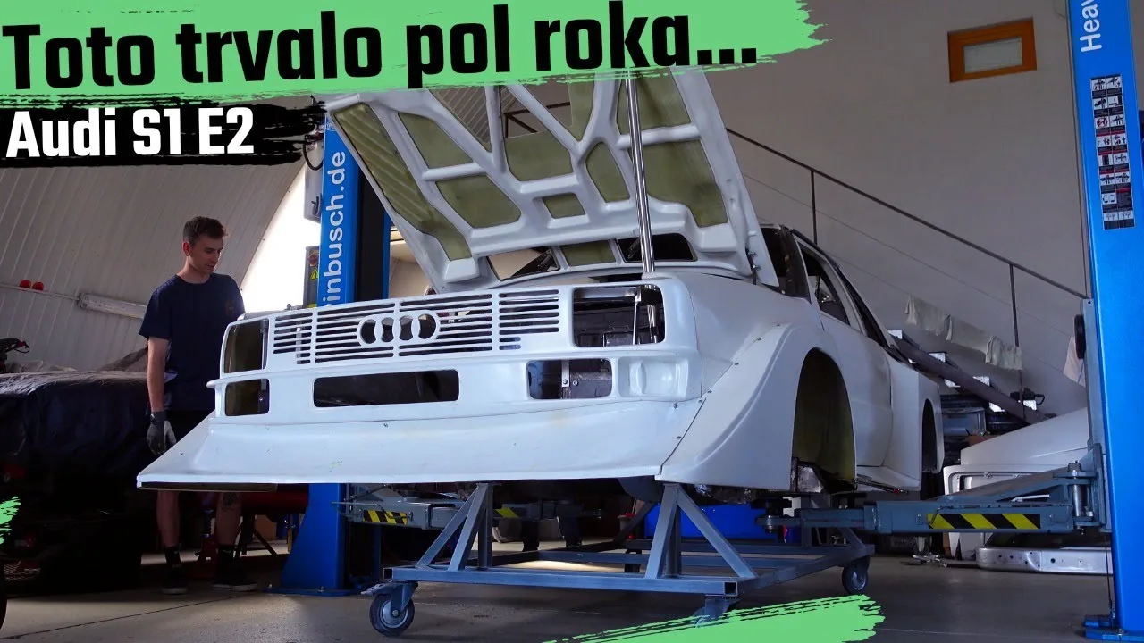 Audi S1 ​​​​E2 #2 – Connexion de deux carrosseries – Boostmania.sk