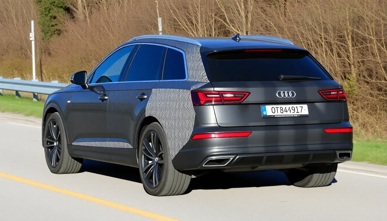 Audi tease ses nouveaux SUV: Q7 2025 et Q9 en phase de test avant Munich 2025