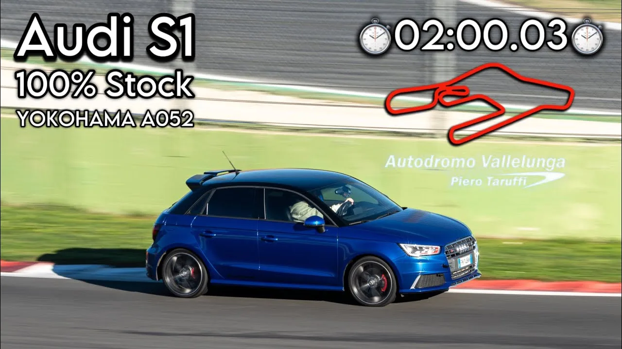 Audi S1 ​​​​- Circuit de Vallelunga – 02:00.03 (STOCK)