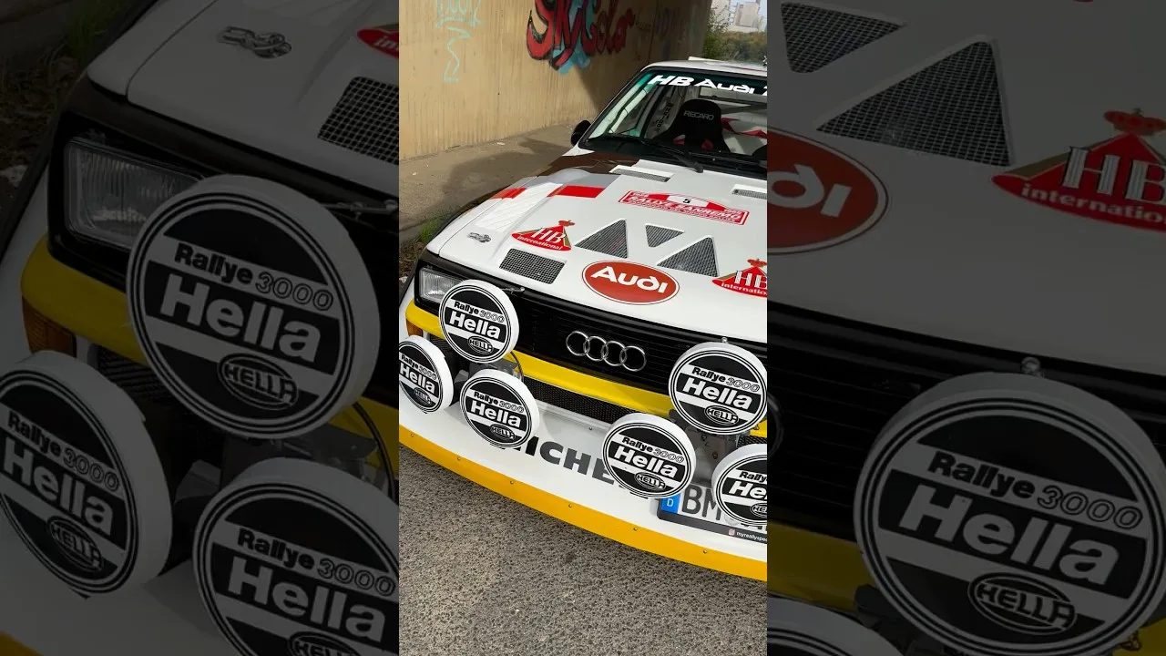 Audi S1 Quattro E2 500PS #audi #autolegends #rallycar #myreallyspecialcars #automobile