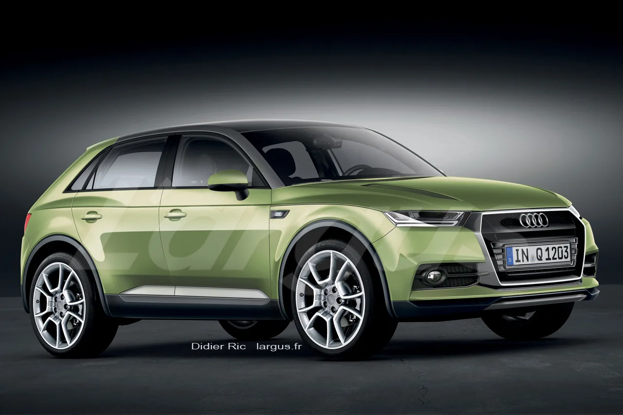 Audi Q1 (2016) : premières images du futur SUV urbain