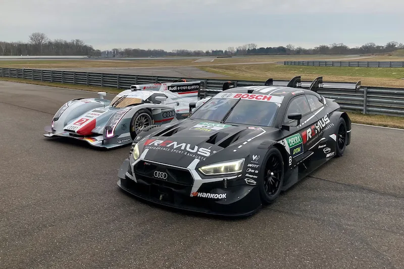 Audi ouvre ses archives de course avec des légendes du sport automobile construites en usine
