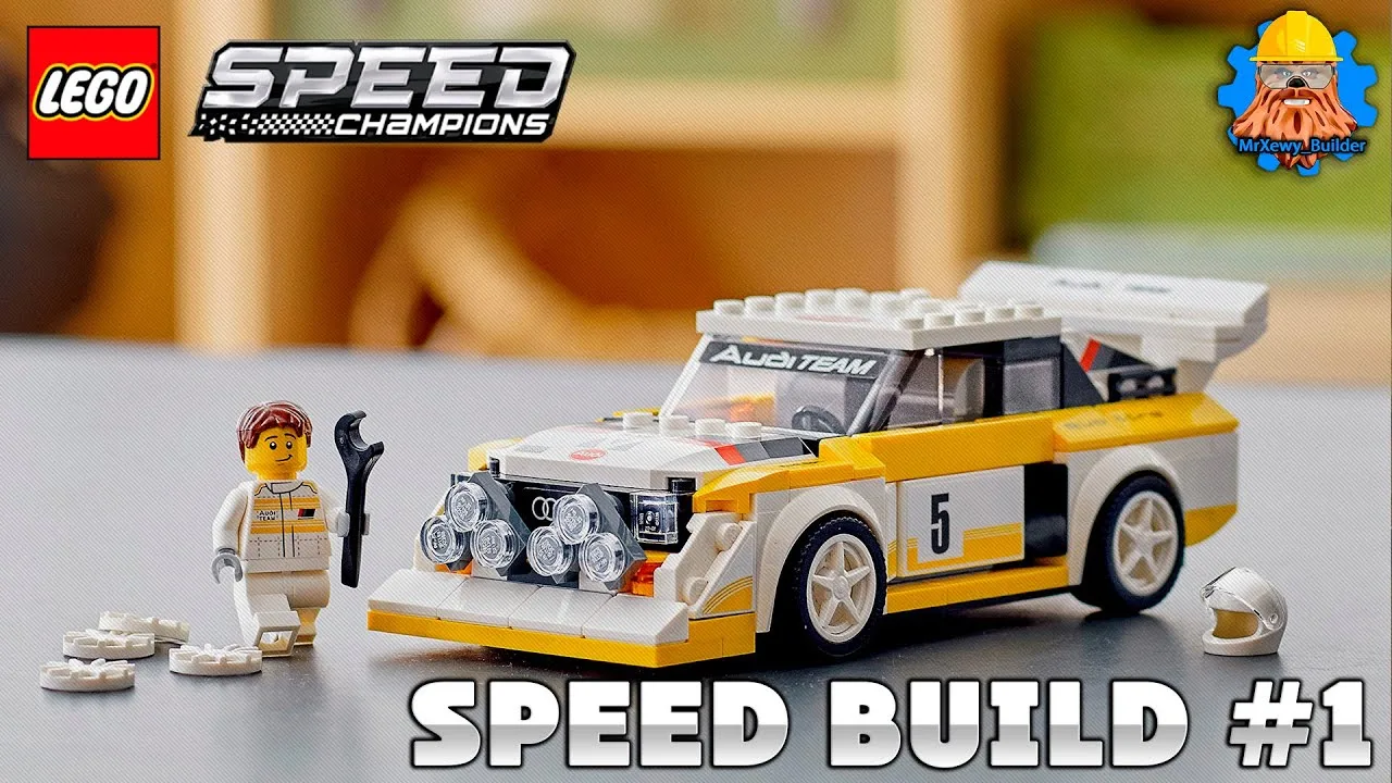 🟥Lego Speed ​​Champions🚘 | 76897 Audi Sport Quattro S1 1985 | Speed ​​Build # 1