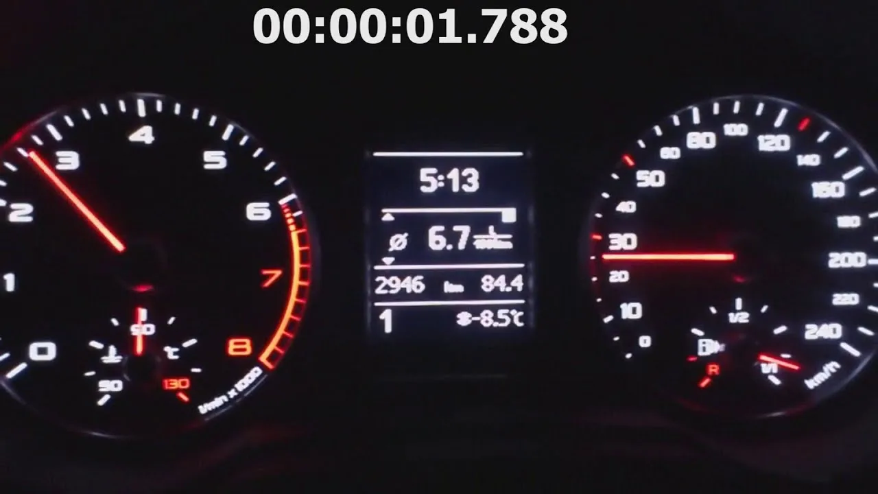 Audi A1 tfsi 1.2 VS VW POLO 1.2 TSi – test d’accélération 0-100