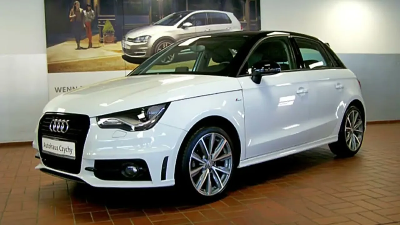 Audi A1 1,2 l TFSI Attraction S Line EB0448 Gletscherweiß Brillant 2013 Autohaus Czychy