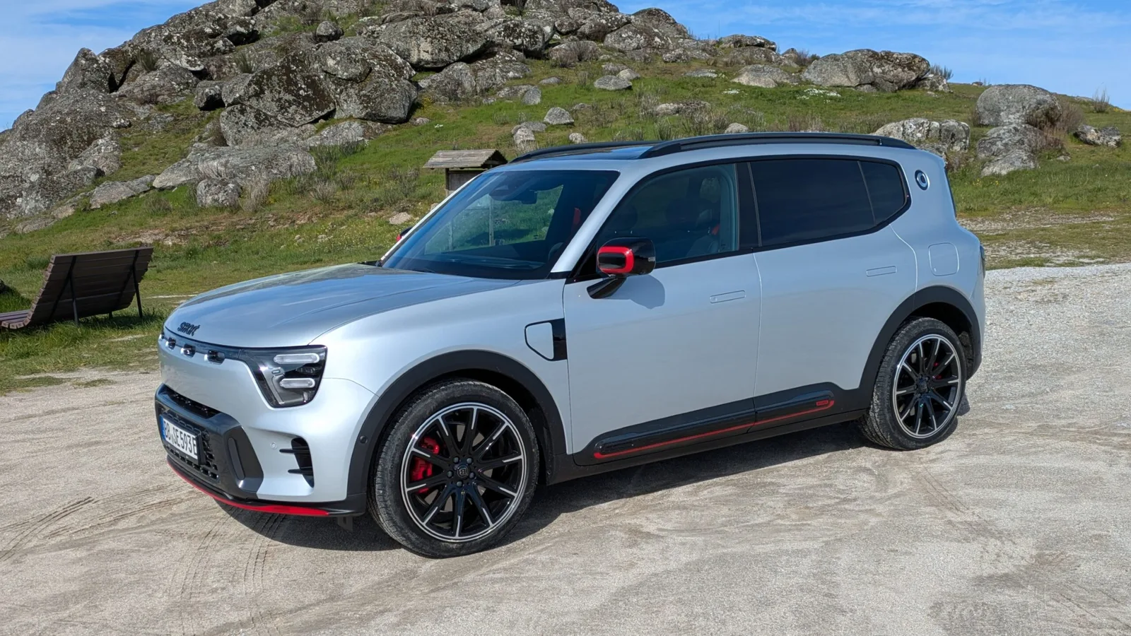 SMART # 5 SUV électrique de taille moyenne est un grand pas en haut de la taille, et le prix, pour la marque Mercedes / Geely