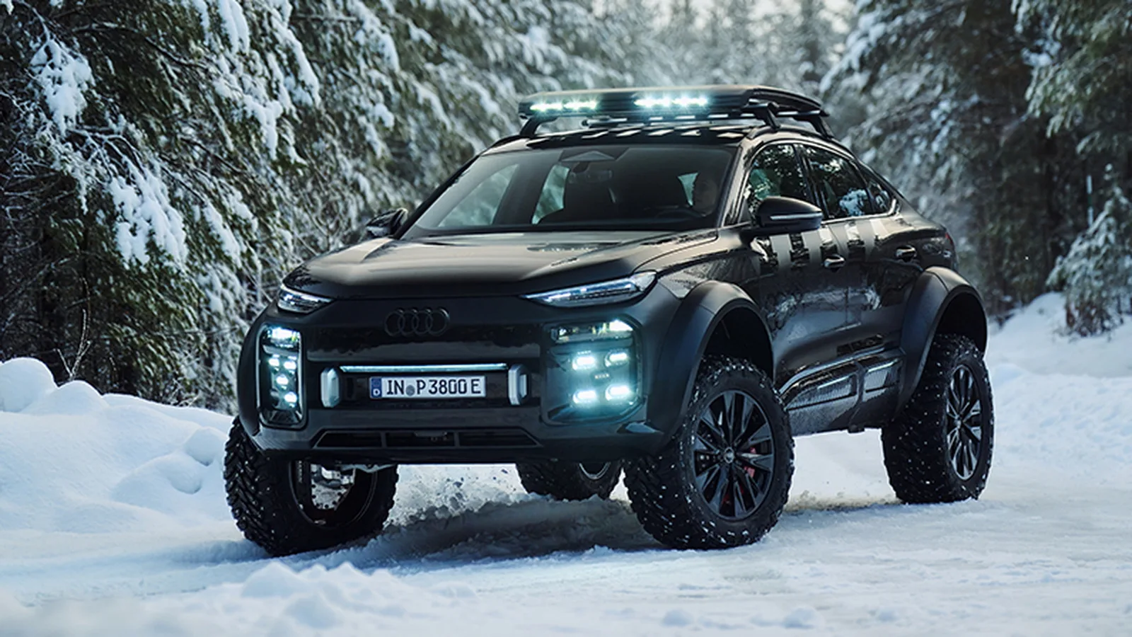 Audi semble prêt à partir en rallye avec le concept tout-terrain Wild Q6 e-tron