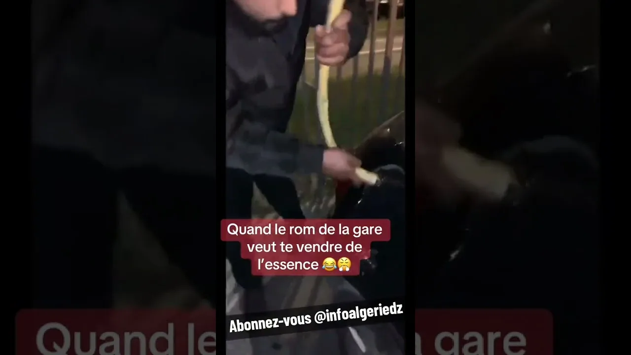 Info Marseille : un rom rempli le réservoir d’une audi a1 pour 15 euros fi fransa machi normal