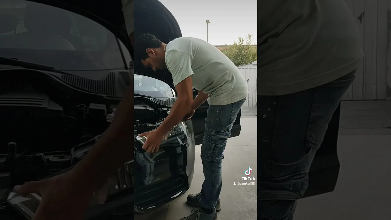 sostituzione lampada faro audi A1