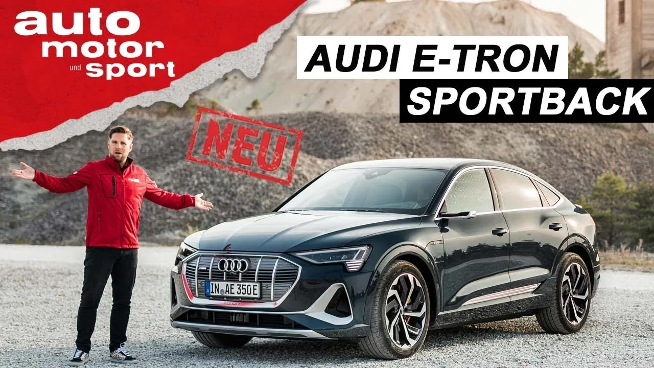Audi e-tron Sportback : Plus qu’un nouveau toit ? | Échantillon/examen de siège | voiture moteur et sport