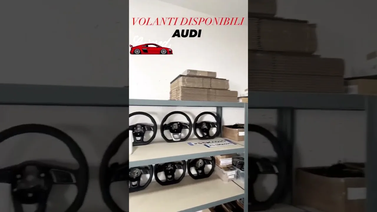Volanti Audi A1 A3 Q2 Q3 Q5 Q7 Q8 A4 A5 #steeringwheel #audi #youtube
