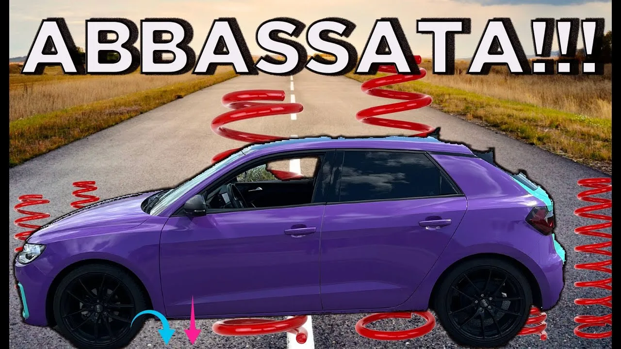 Comment abaisser une Audi A1 avec le printemps eibach