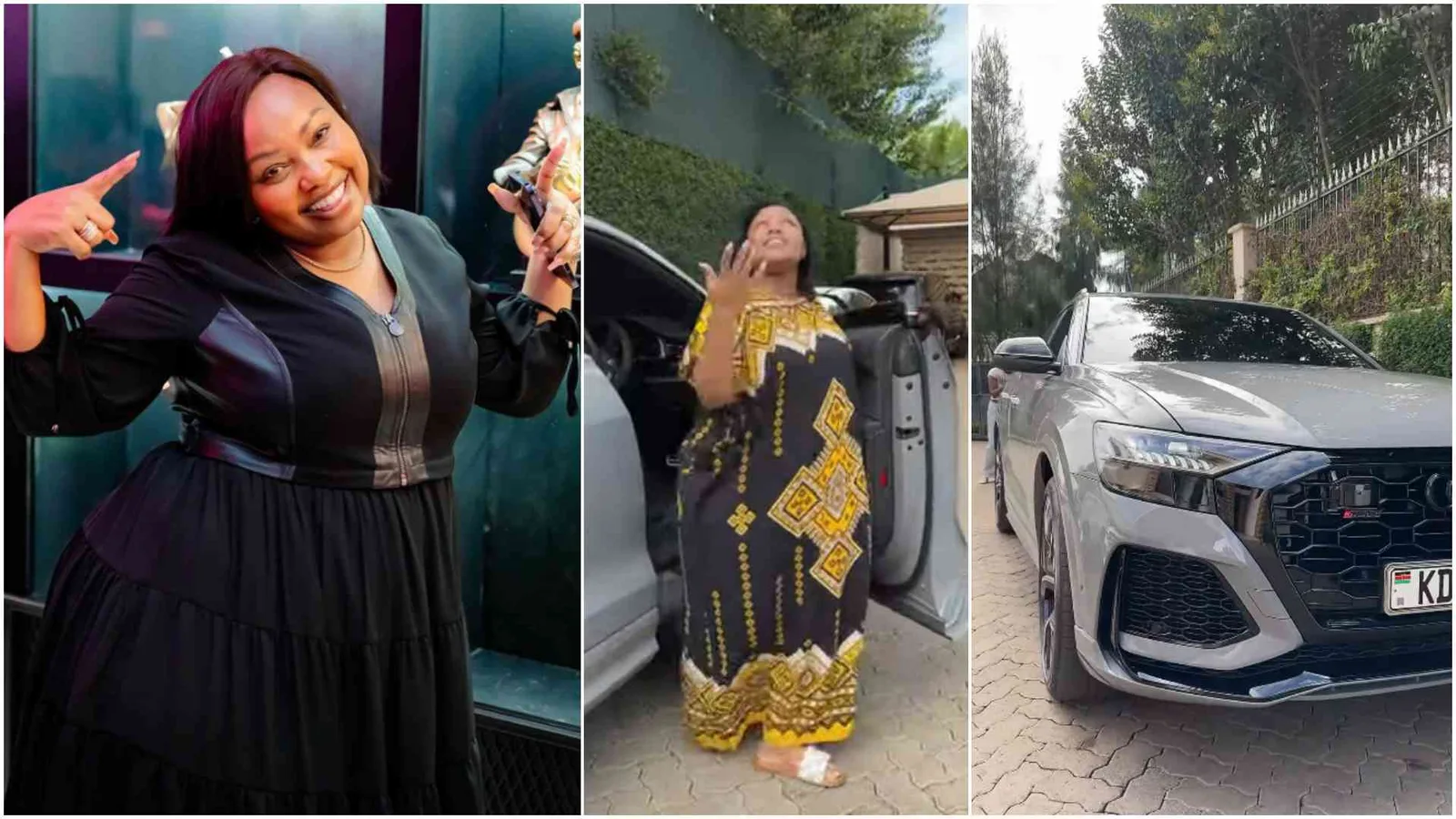 Millicent Omanga montre une toute nouvelle Audi, quelques jours après avoir décroché la nomination du gouvernement