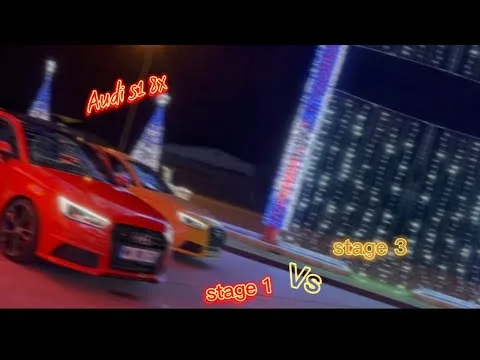 Audi s1 – comparaison étape 1 et étape 3