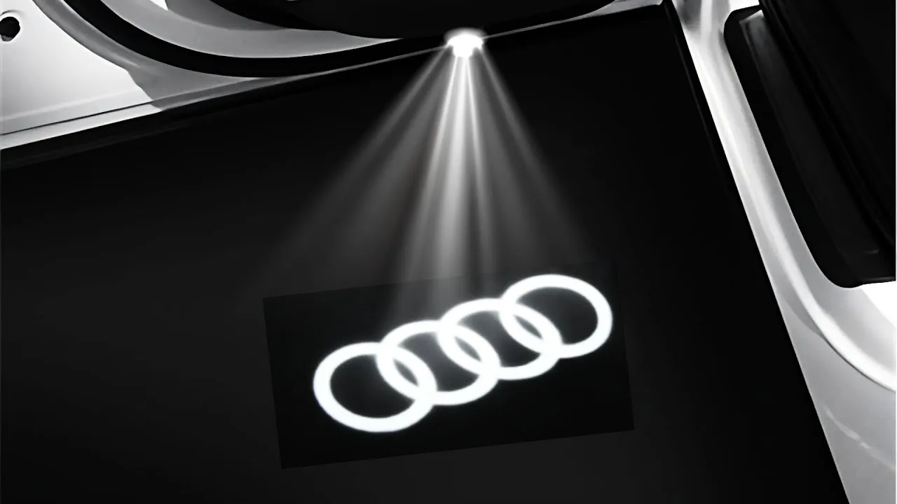 Projecteur Led Porte Audi Logo dynamique RS SHOP