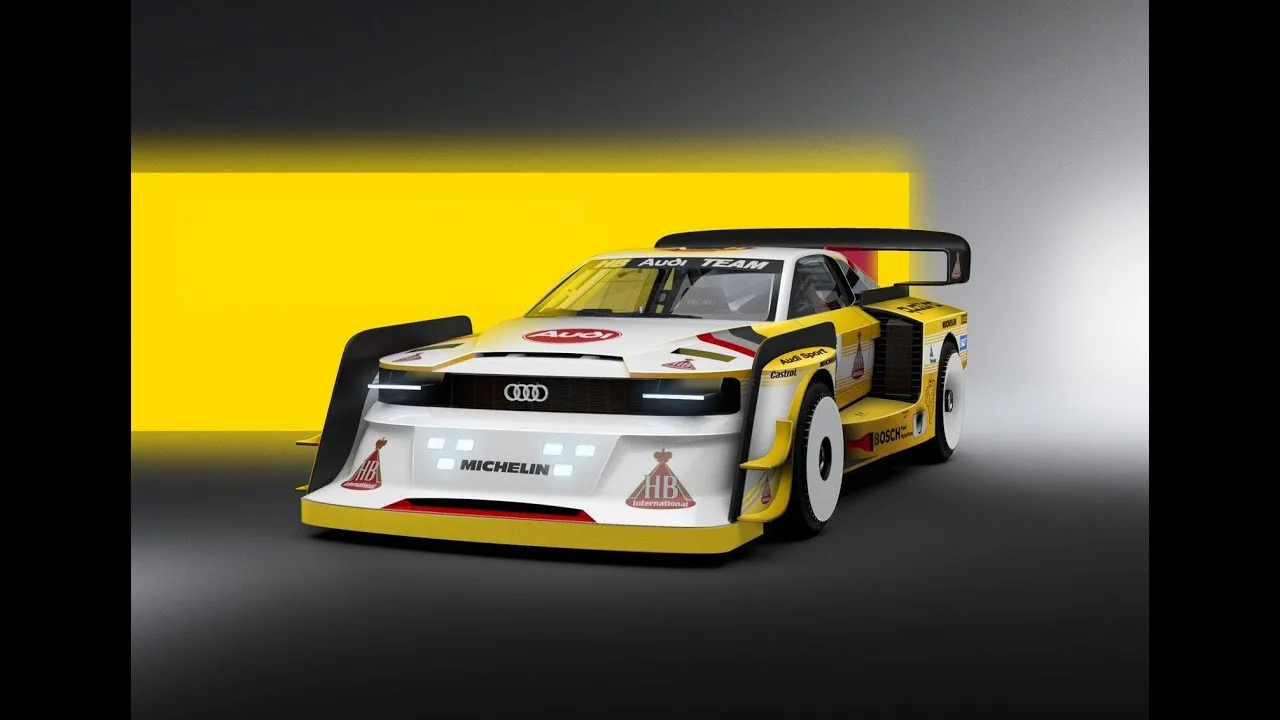 Prototype d’échelle Audi S1