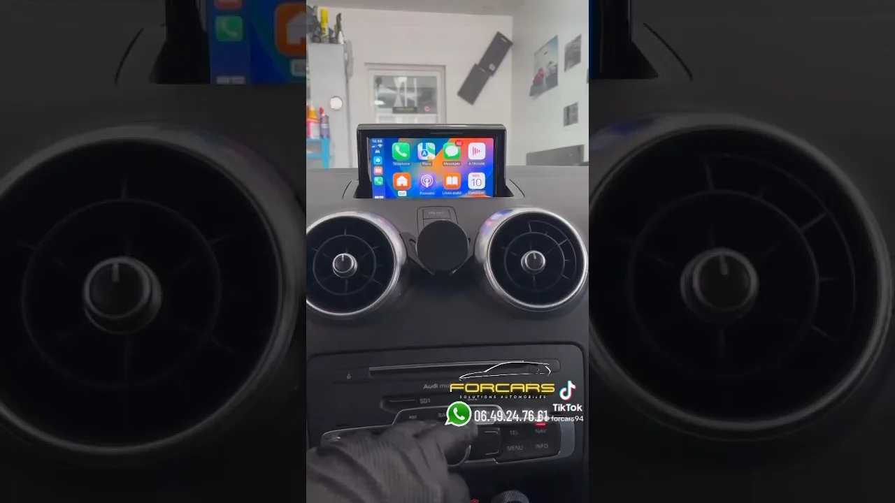 Installation module CarPlay / Android Auto Audi A1 / Q3