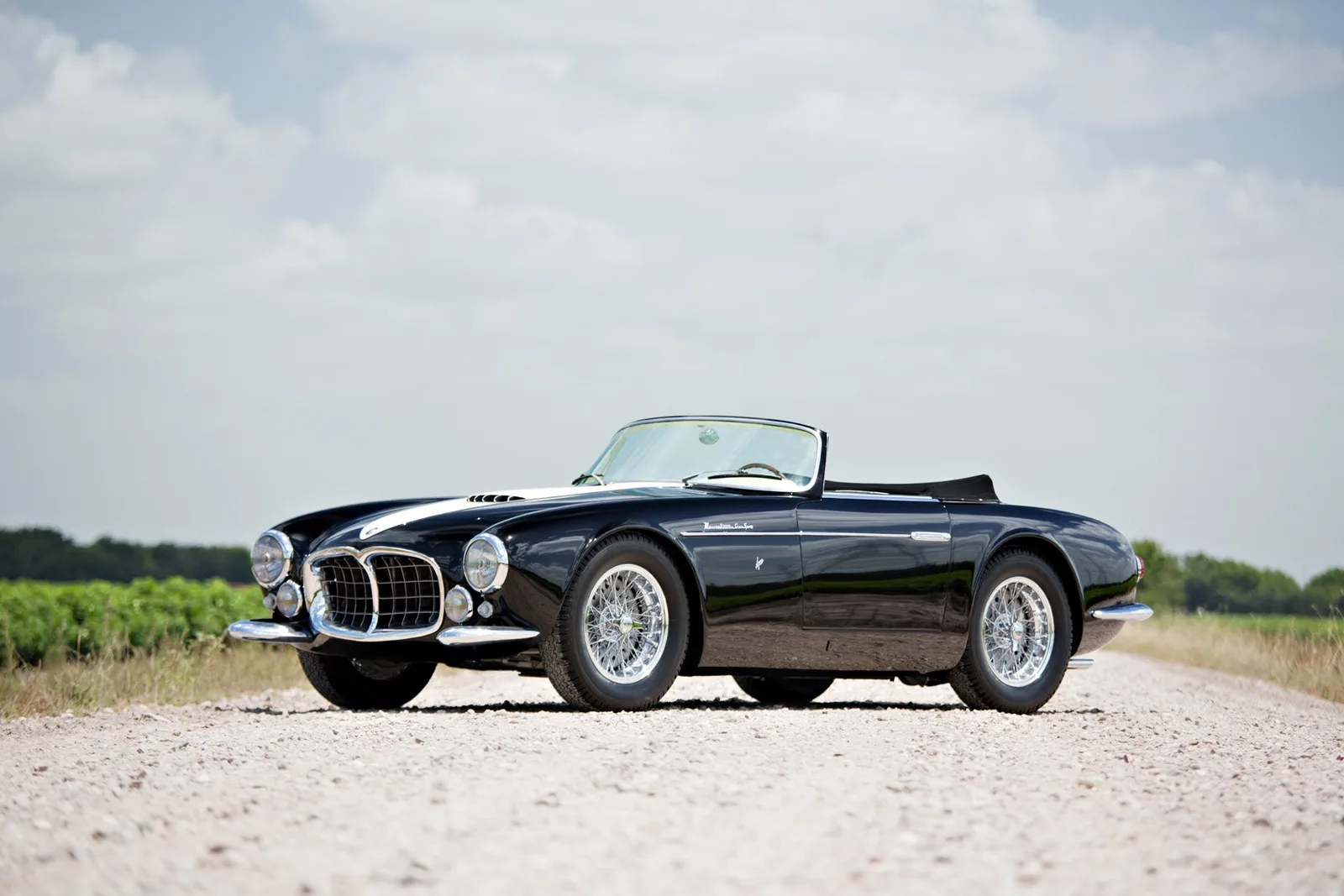Une Maserati Frua Spider ultra-rare des années 1950 fera ses débuts au Royaume-Uni lors du Concours of Elegance de septembre