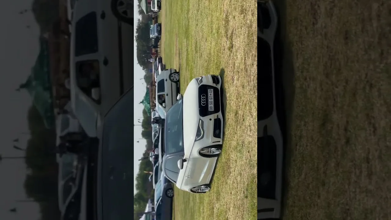 Why buy a grass cutter when you have the A1? #Bagged #Audi #AudiA1 #AudiRS #Vlog