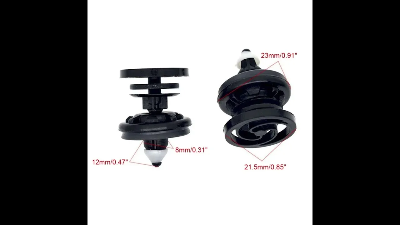 5X pour Audi A1 8X A4 B8 A5 8T A6 A8 Q3 panneau de porte carte Clips de garniture, fixation de fixation intérieure 7L6868243