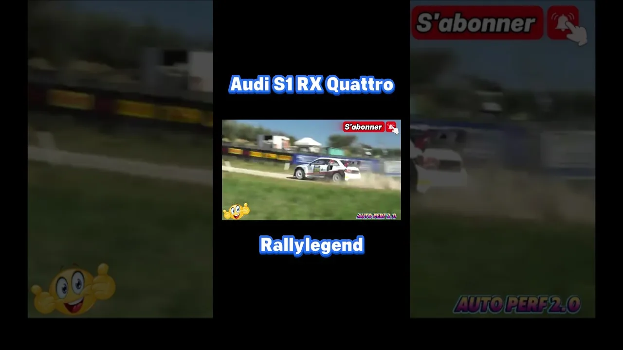 Audi S1 RX Quattro #rallye #rallylegend #audis1