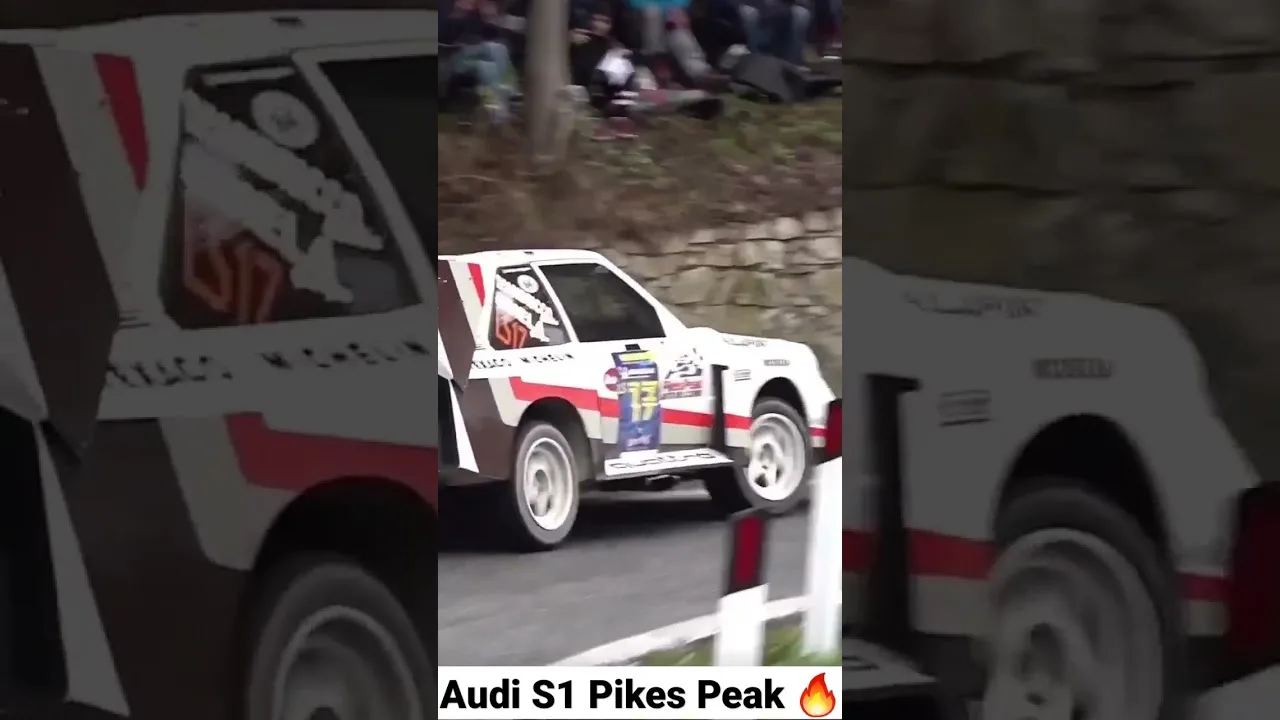 Audi S1 Pikes Peak Turbo Sound🔥 #shorts#short#shortvideo#car#audi#s1#foryou#fyp#viral