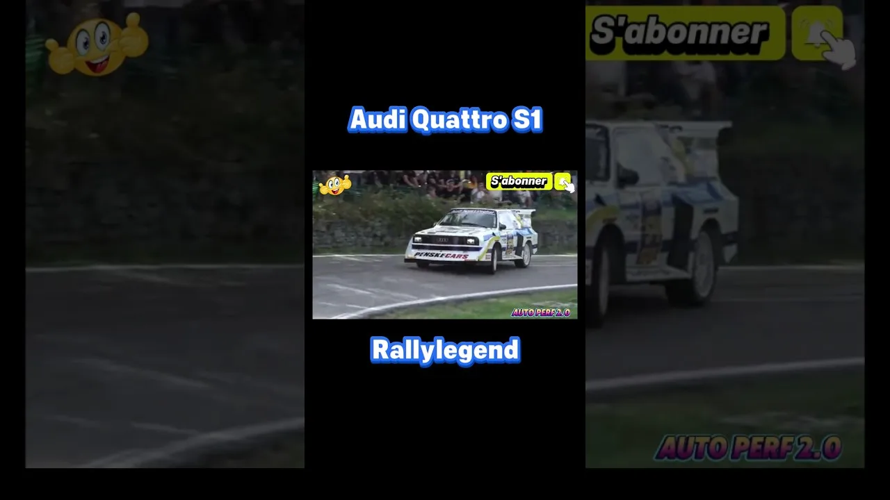 Audi Quattro S1 #rallye #rallylegend #audiquattrosport