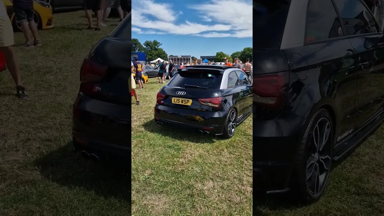 Audi S1 Cap Gun 🔫 #supercar #car #cartok #audi #s1 #vag #exhaust