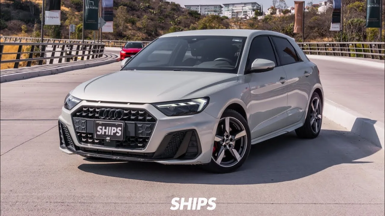 Audi a1 2024 en Ships, recorrido