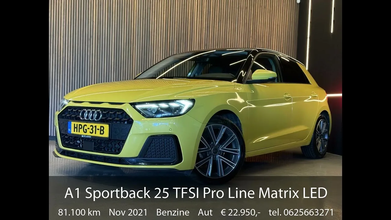 Audi A1 Sportback 25 TFSI Pro Line Matrix LED S-Line