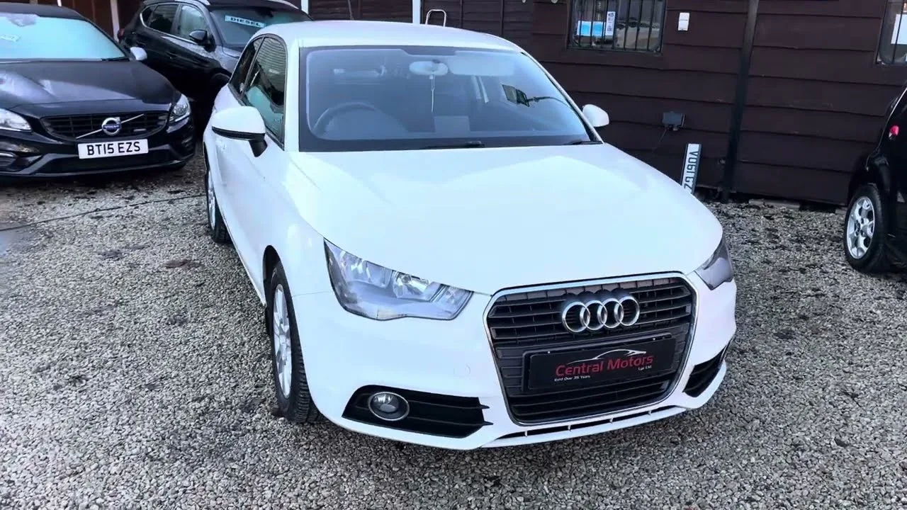 Audi A1 1.6 TDI SE 3dr, En blanc, 70 MPG + taxe de circulation GRATUITE !!
