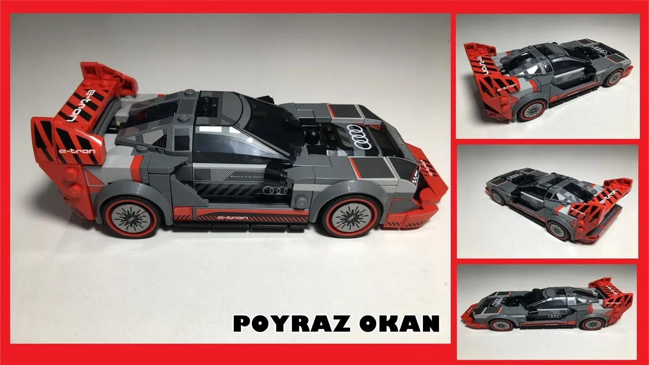 LEGO 76921 / La MEILLEURE façon de construire la voiture de course Audi S1 ​​​​e-tron quattro de vos rêves