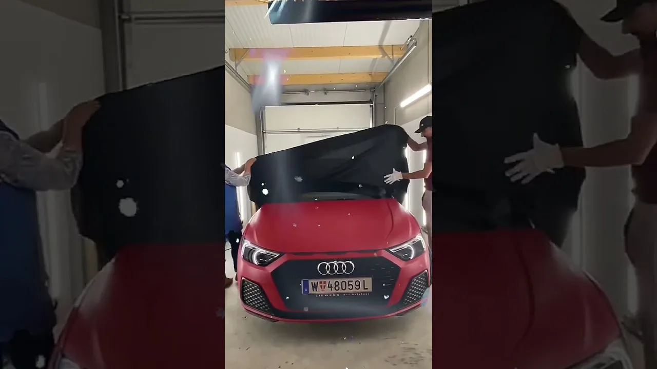 Voll Folierung Audi A1