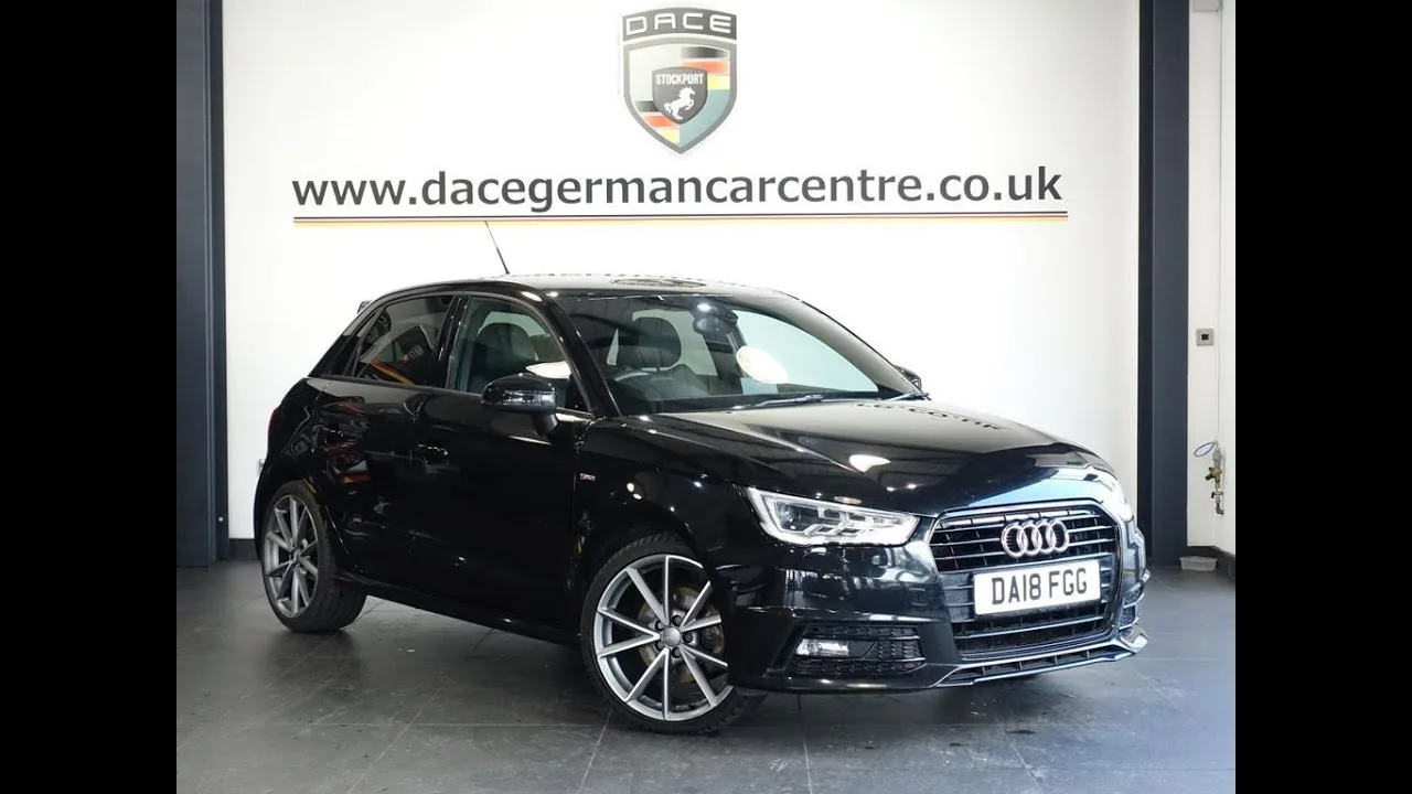 Used Audi A1 1.4 TFSI Black Edition Sportback 5DR Manual Euro 6 (s / s) (NAV) (125 PS)